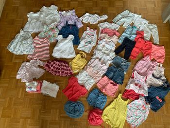 Gros Lot fille 6 mois printemps été