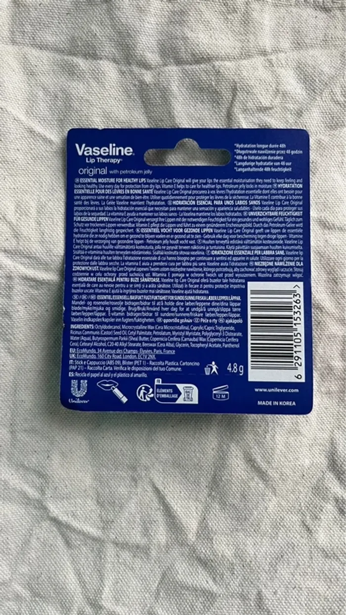 Baume à lèvre vaseline - photo numéro 2