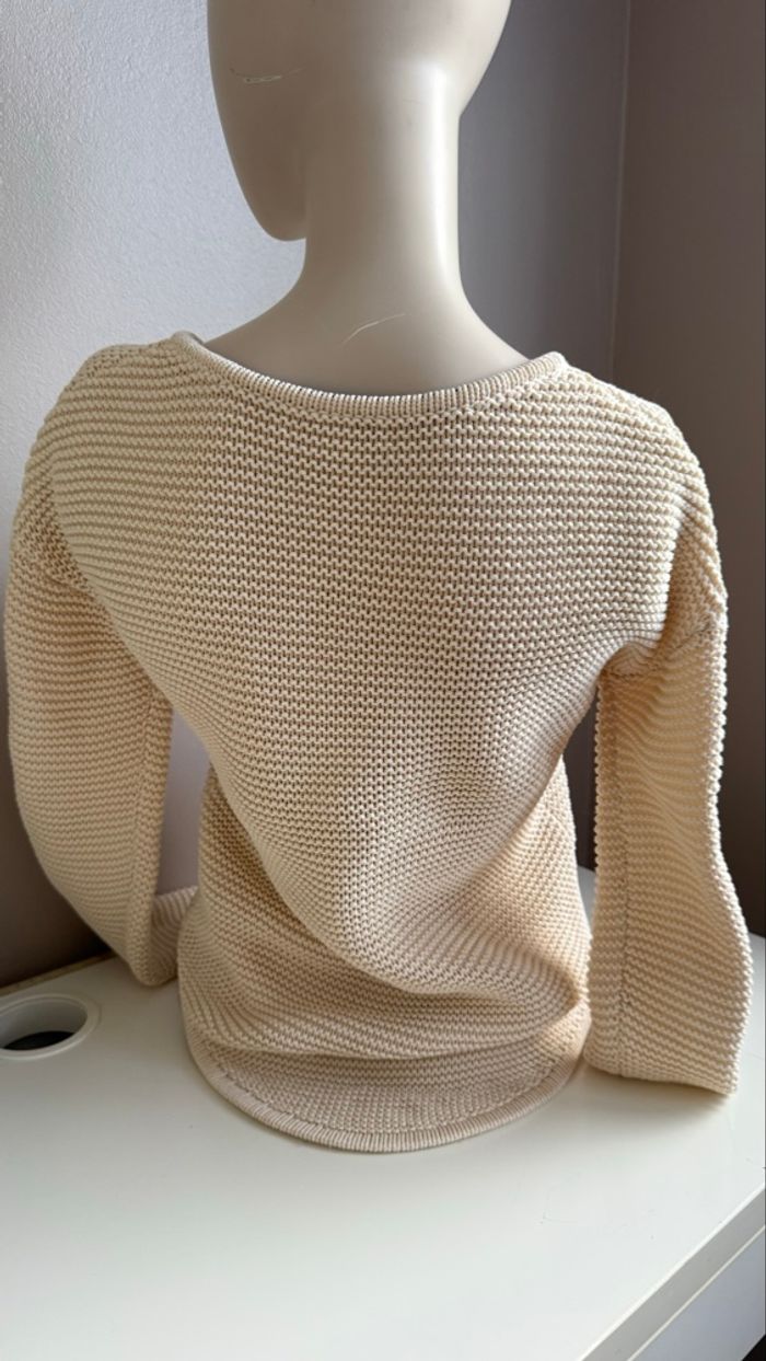 Joli pull boden écru taille XS excellent état - photo numéro 6