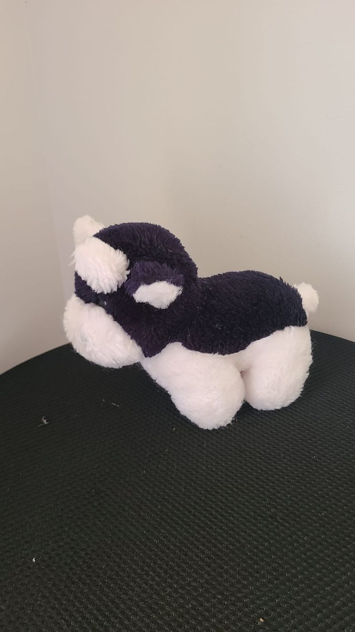 doudou vache noir blanc ajena - photo numéro 4