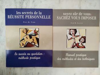 Lot de 2 livrets réussite professionnelle et sachez vous imposer