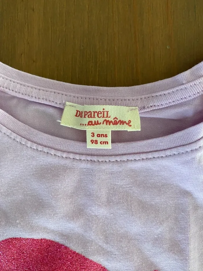 Débardeur du pareil au même rose cerise rouge - photo numéro 5