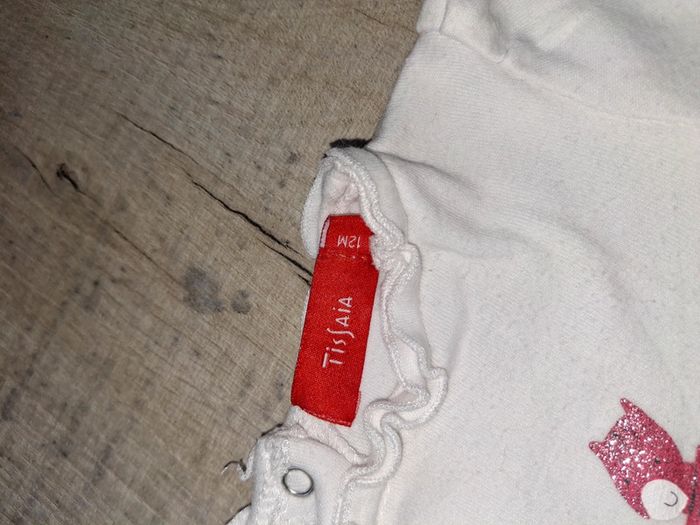 Tee shirt manche longue fille 12 mois - photo numéro 2