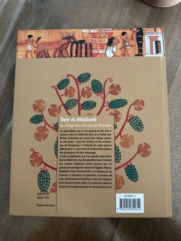 Livre deir el-medineh le village des artisans de pharaon - photo numéro 3