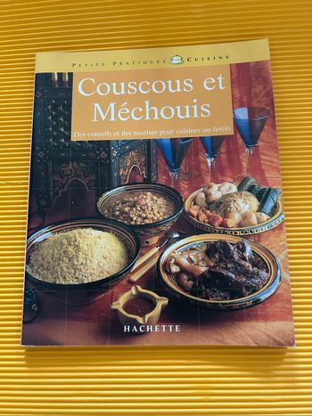 Livre de recettes, couscous et méchouis