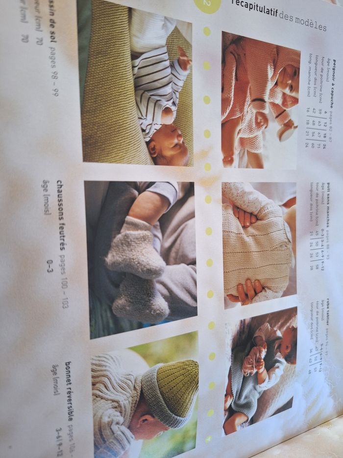 Livre tricot bébé 20 modèle - photo numéro 9