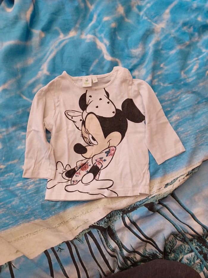 Tee-shirt minnie 6 mois disney