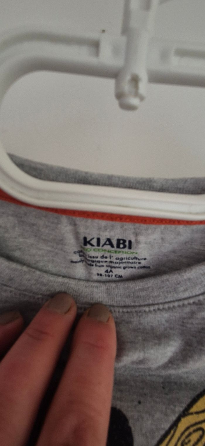 T-shirt basique garçon kiabi 4 ans - photo numéro 3