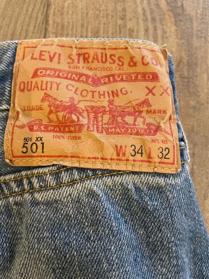 Jeans Levis 501 W34L32 - photo numéro 11