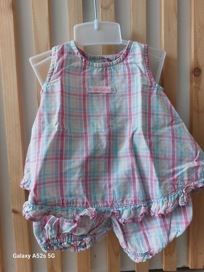 Ensemble été fille 1 mois