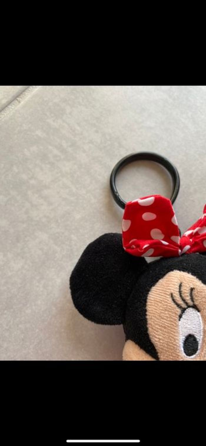 Porte clé Minnie en peluche Disney - photo numéro 3