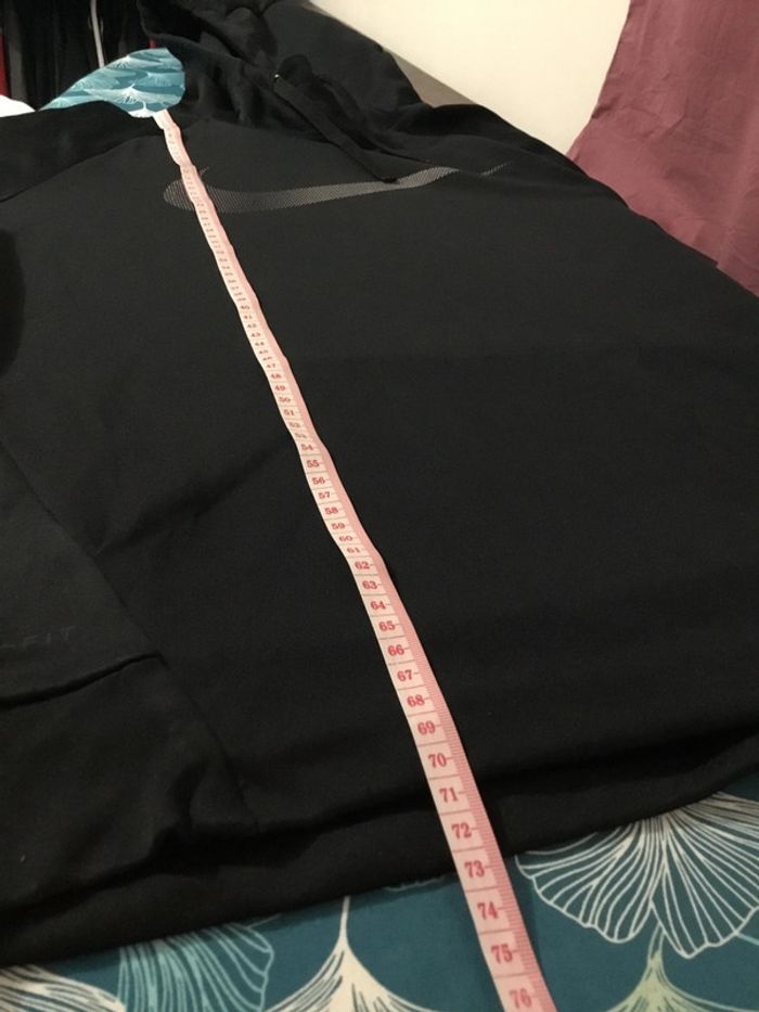 Sweat à capuche pour homme Nike Dri Fit noir taille M 100 - photo numéro 7