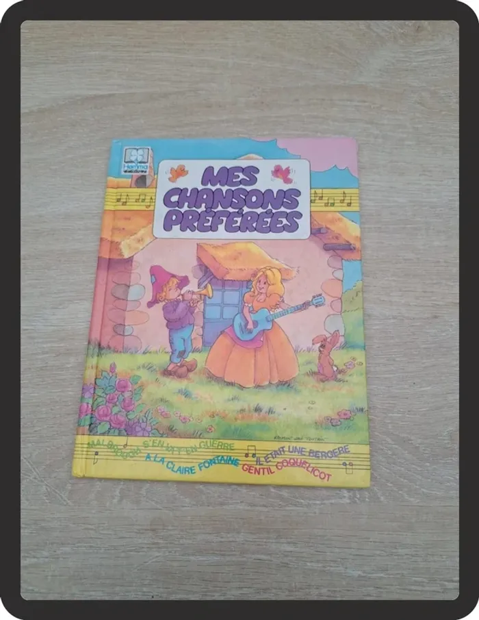 Livre mes chansons préférées