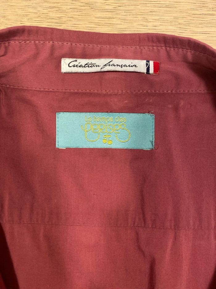 Chemise Le Temps des Cerises taille M - photo numéro 4
