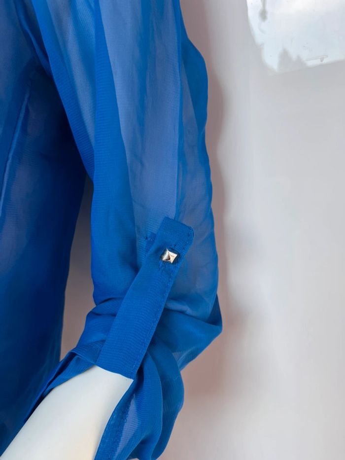 chemisier bleu - photo numéro 3