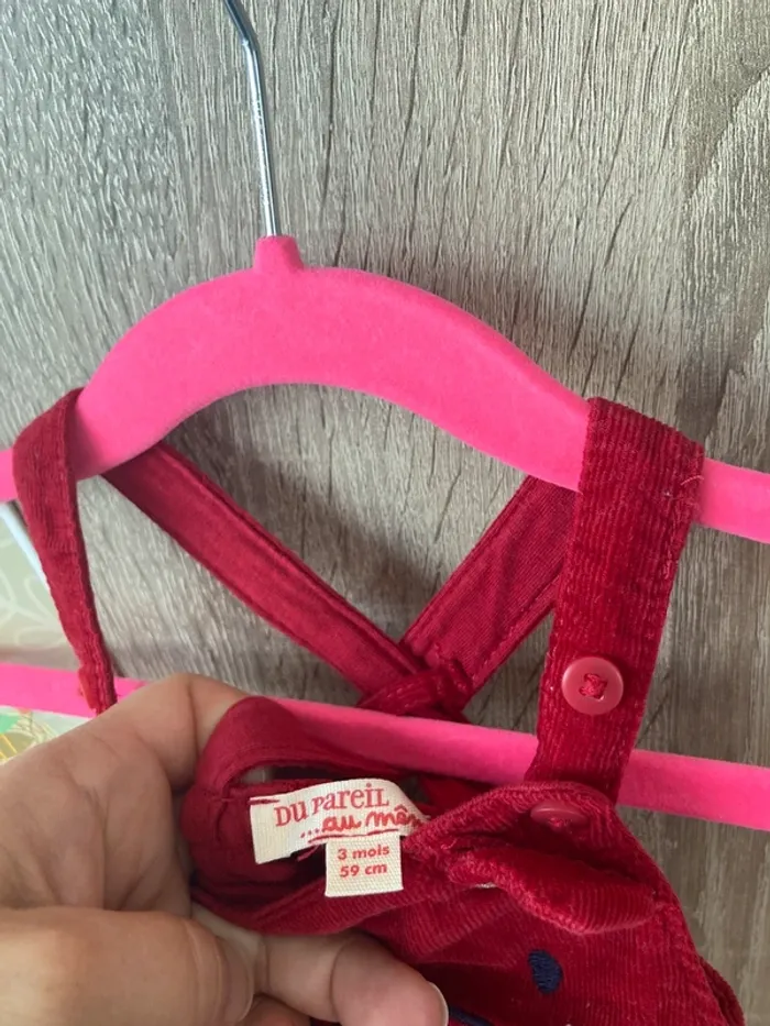 Robe boule en velours côtelé - photo numéro 2