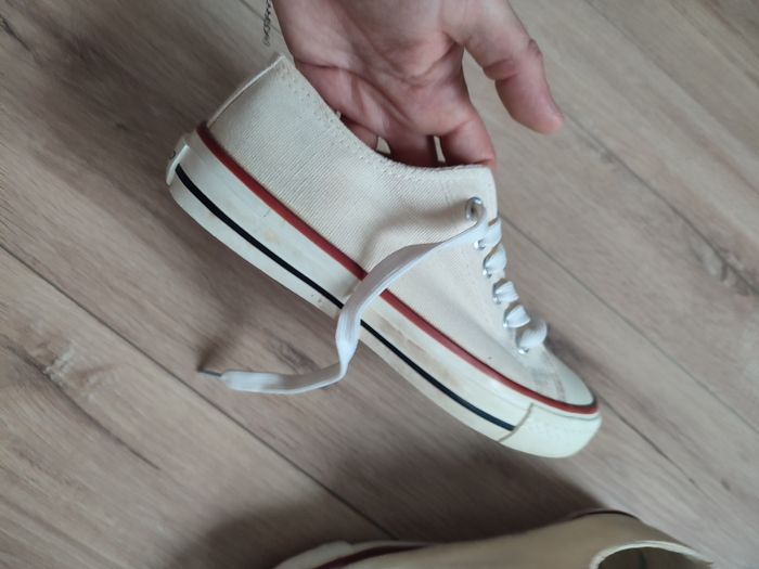 Baskets en toile à lacets - photo numéro 3