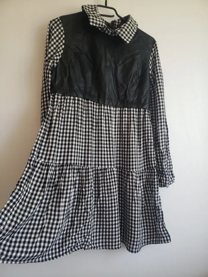 Robe semili cuir - photo numéro 2