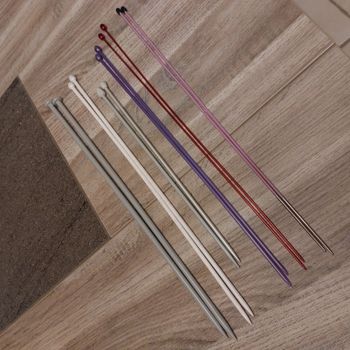 Aiguilles tricoter 6 tailles Lot n°17 de 6  paires