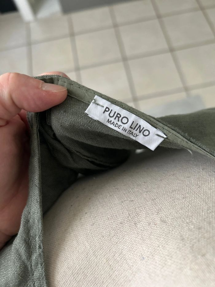 Blouse sans manches puro lino - photo numéro 3