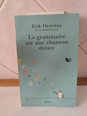 livre La Grammaire Est Une Chanson Douce - Orsenna Erik en tres bon etat ref EC