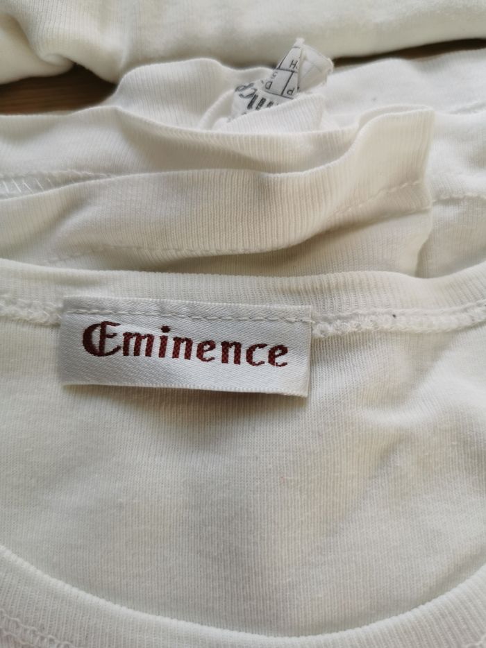 Lot de 15 t shirts homme Eminence col rond - photo numéro 2