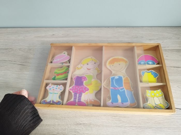 Jeu d'habillage en bois - photo numéro 6