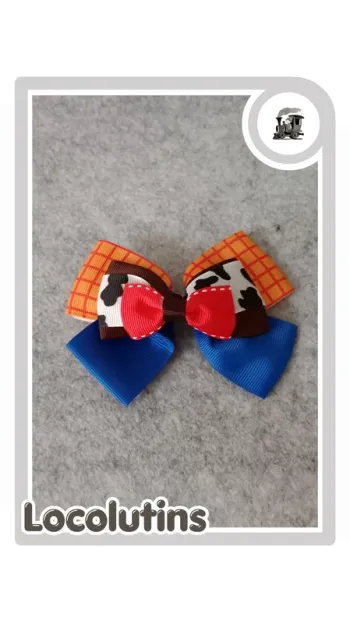 🚂 pince à cheveux décorative woody