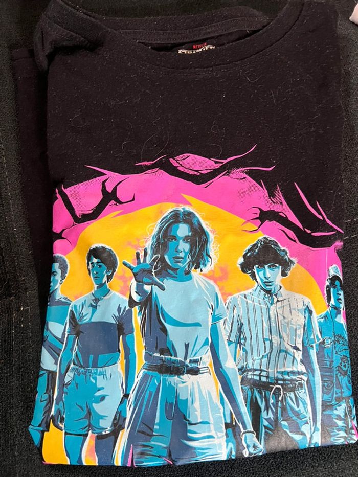 T-shirt Stranger things undiz - photo numéro 4