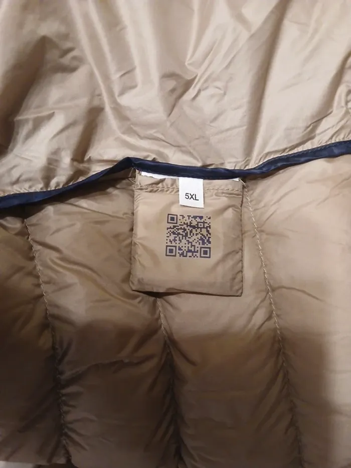 Doudoune Nico - Beige - 5XL - JOTT - photo numéro 5