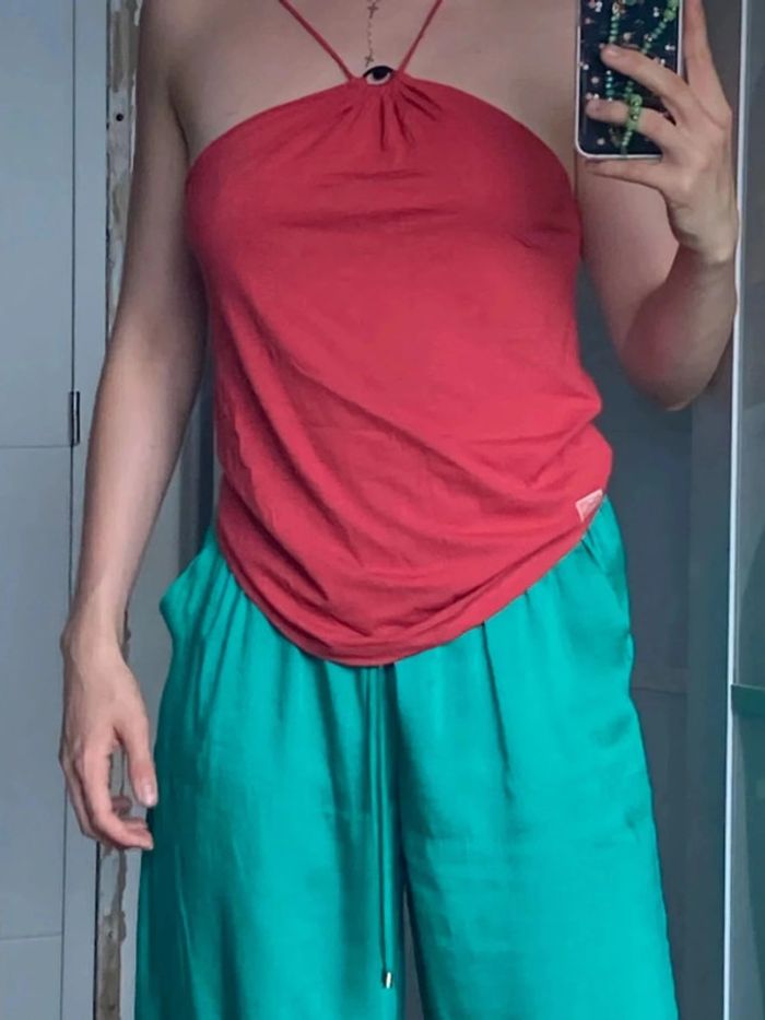 T-shirt boléro Cop-Copine gris taille 38 - photo numéro 3