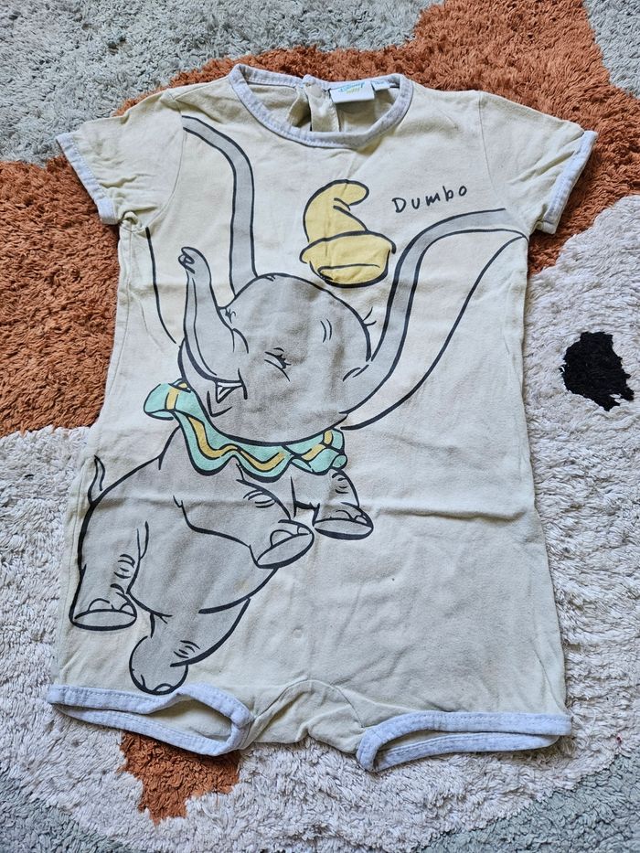 Combishort/barboteuse Dumbo- 18mois