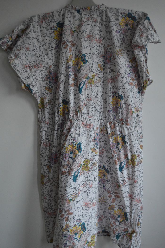 Robe fluide imprimée – Caroll – Taille 42 – Motif floral multicolore - photo numéro 3