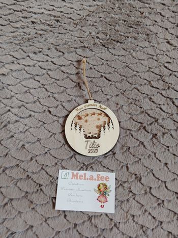 Boule personnalisé en bois