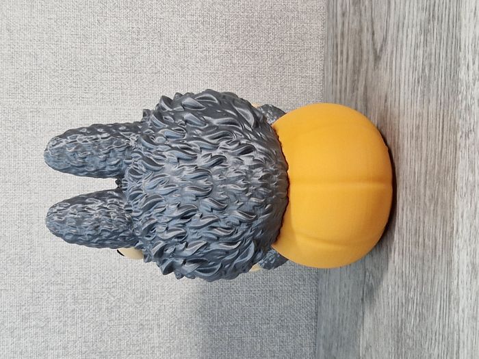 Figurine LaBuBu Citrouille 14.5cm env. - Gris ED1 - - photo numéro 6