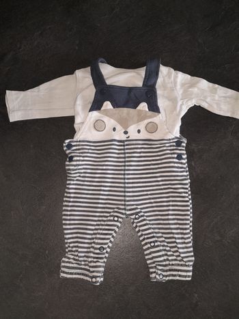 Ensemble salopette ours 3m