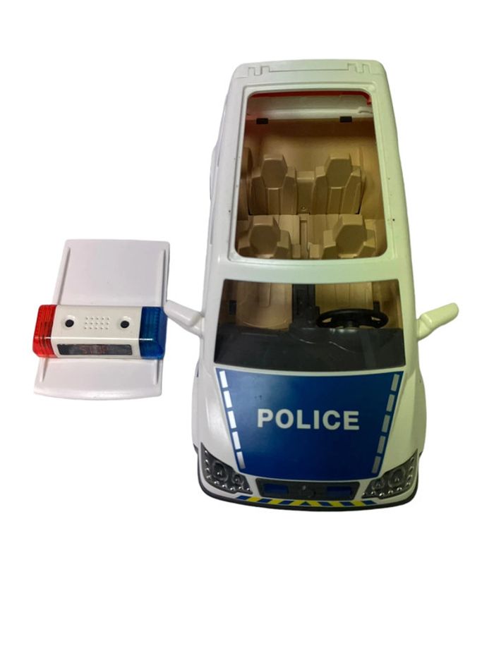 Véhicule de police Playmobil + 4 policiers et accessoires - photo numéro 8