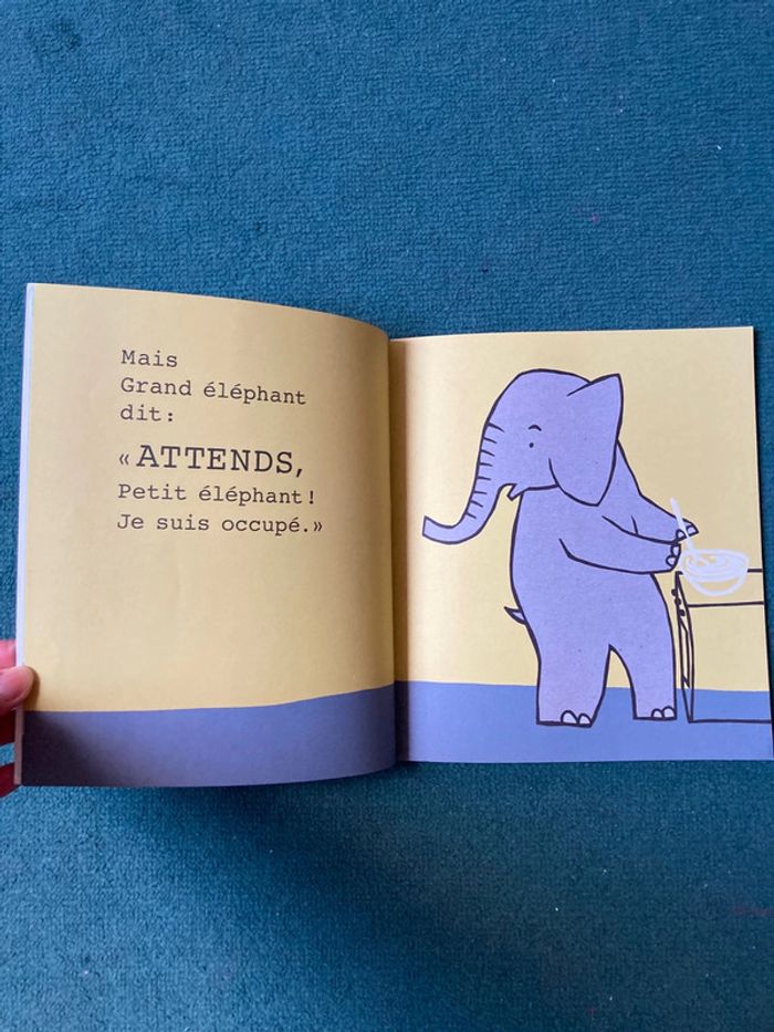 Livre Attends Petit Éléphant! - photo numéro 4