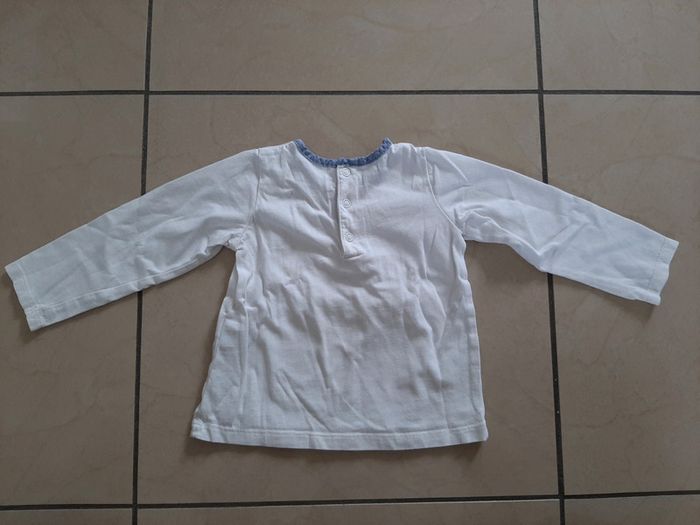 Lot de 4 tee shirts manches longues fille 18 mois - photo numéro 6