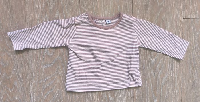 T-shirt manches longues 3 mois