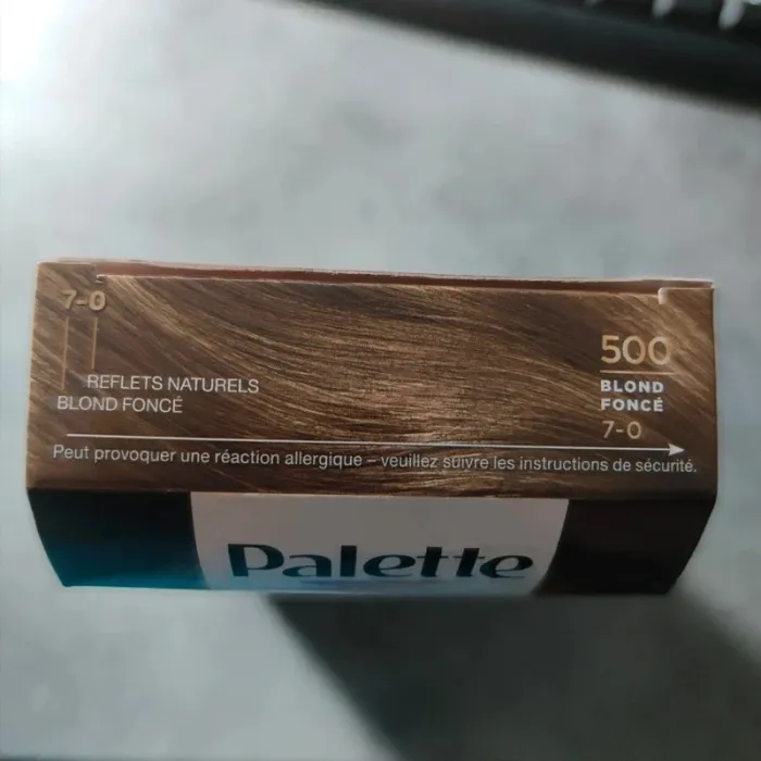 Coloration permanente palette crème soin blond foncé 500 - photo numéro 3