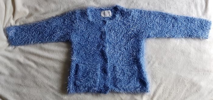 Gilet bleu ciel "Zara Girl's"