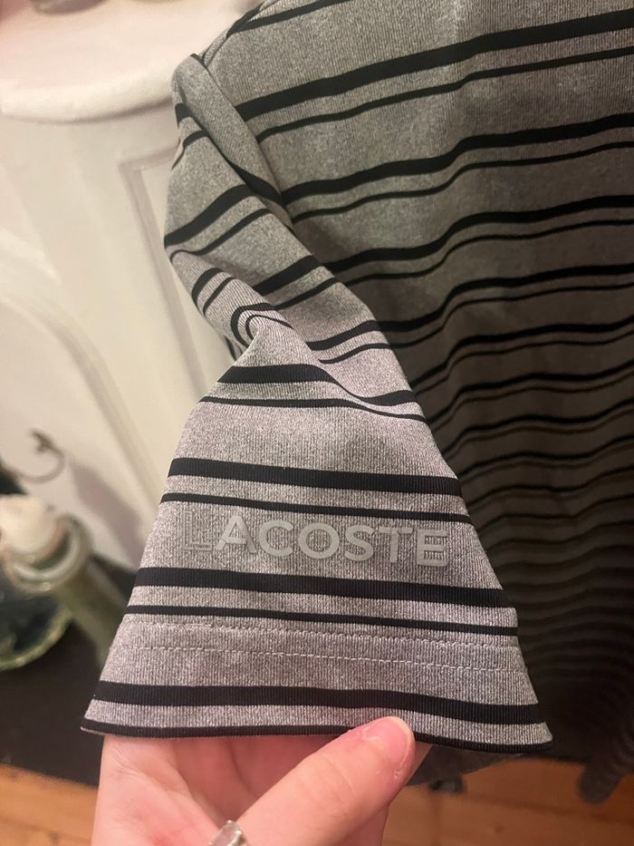 tee shirt lacoste à rayures - photo numéro 5