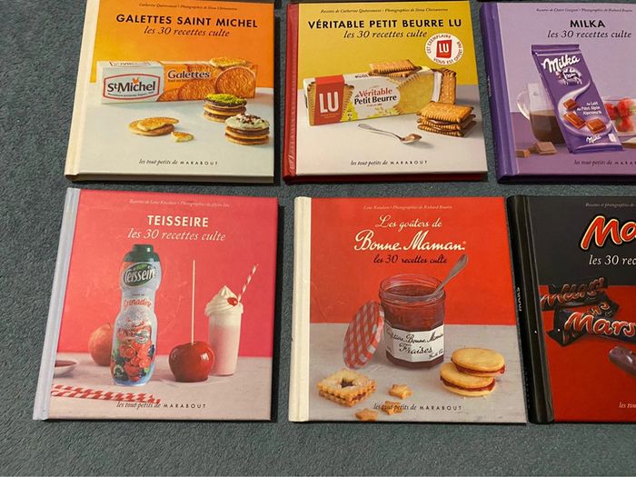 Lot de 11 petits livres de recettes de cuisine : mars, mm’s, milka, Aoste tesseire - photo numéro 4