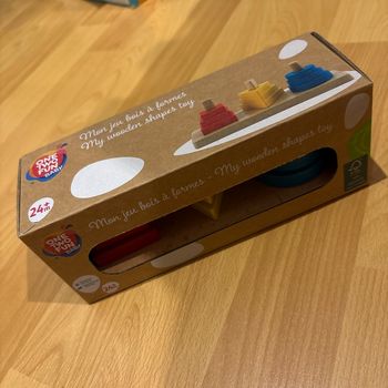 Mon jeu en bois a formé