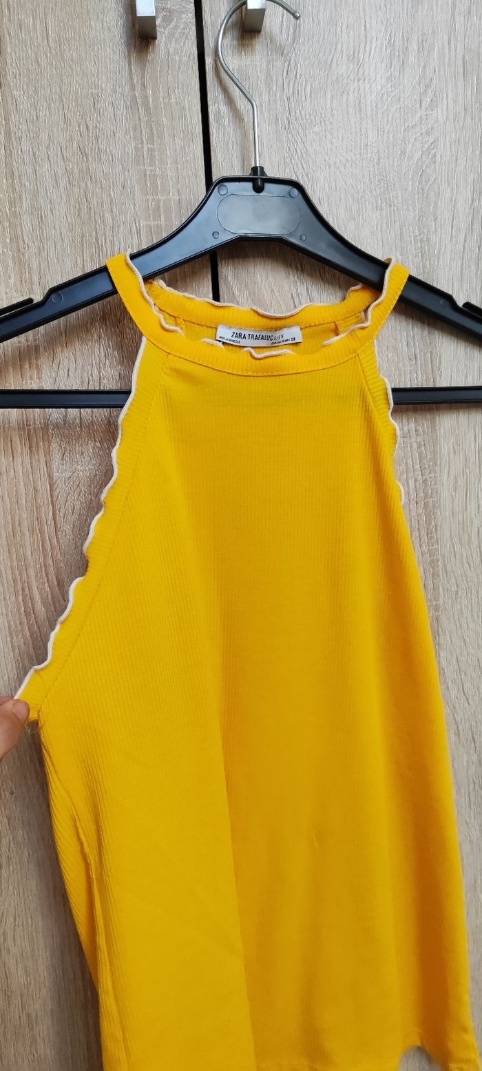 Débardeur jaune - photo numéro 2
