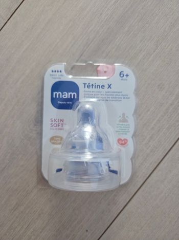 Tétine biberon MAM 6 mois+