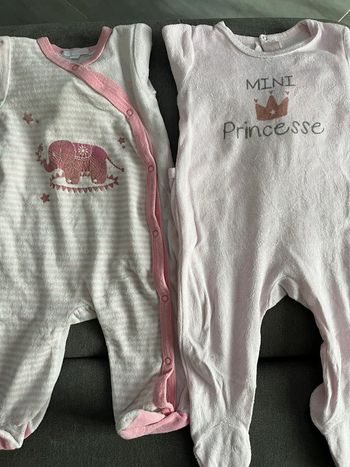 2 pyjamas chaud 6 mois