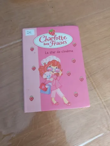 livre Charlotte aux fraises
