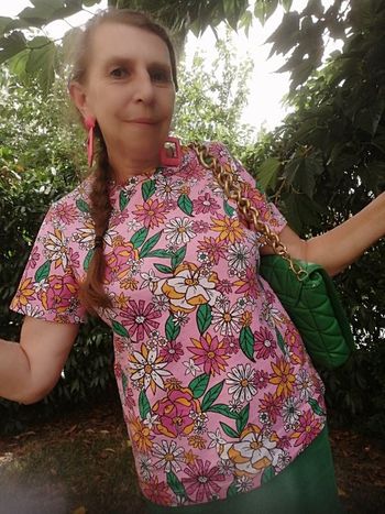 Tee shirt Fleuries DUNNES STORE